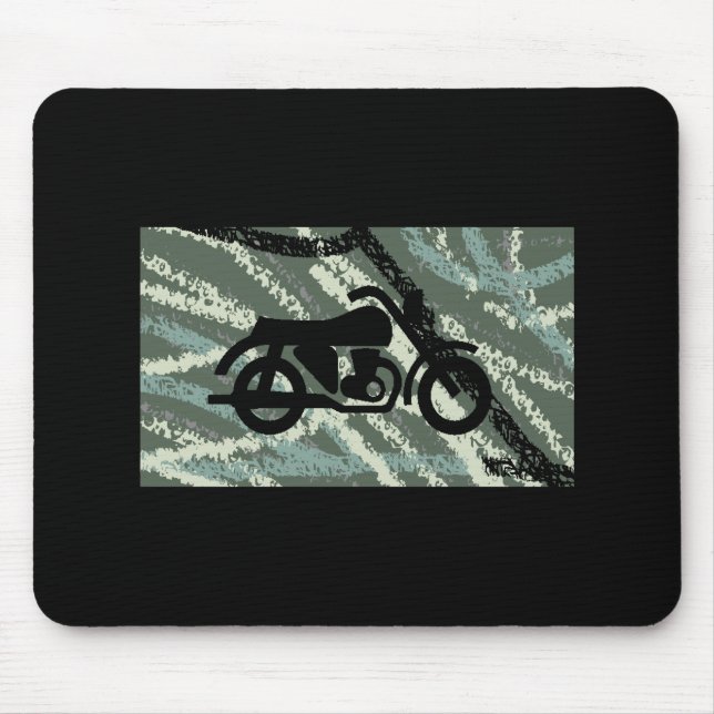 Biker Boy* Mouse Mat (Front)