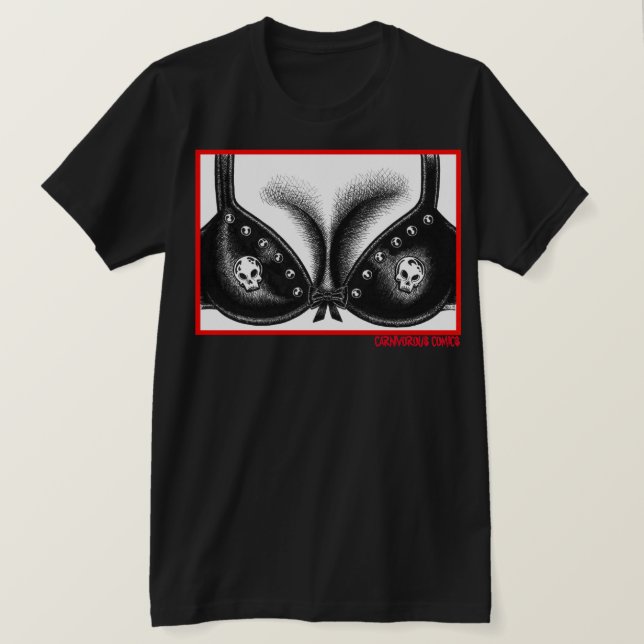 Biker Bra T-Shirt (Design Front)