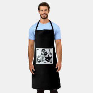 Biker chef apron