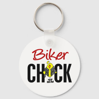 Biker Chick Key Ring