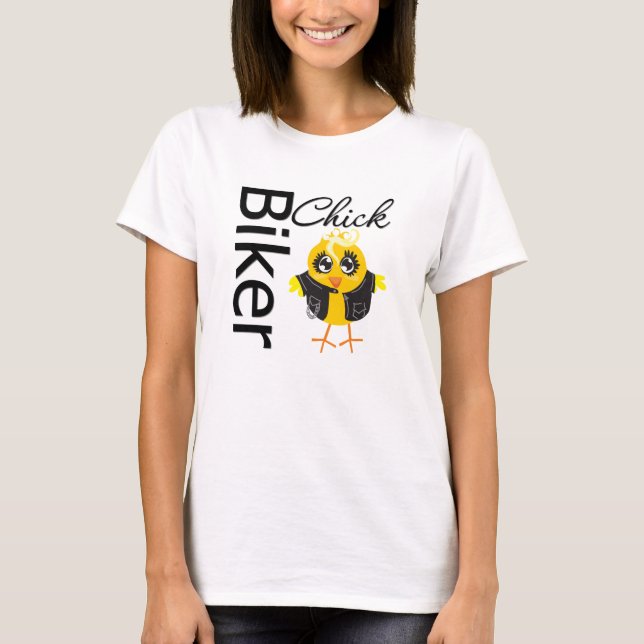 Biker Chick T-Shirt (Front)