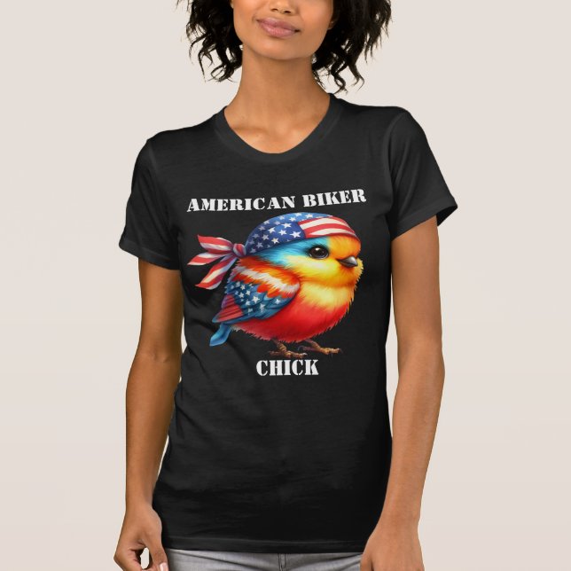 BIKER CHICK T-Shirt (Front)