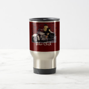 Biker Chick Travel Mug