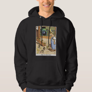 Biker Chicks black hooded sweatshirt