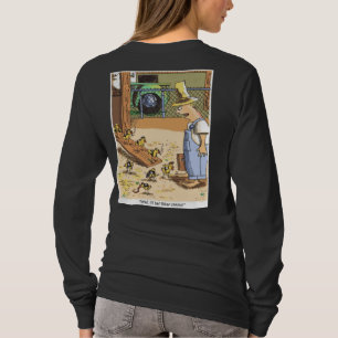 Biker Chicks Original Cartoon women long shirt bk