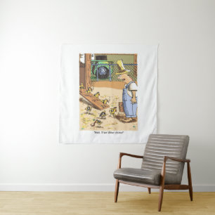 Biker Chicks tapestry