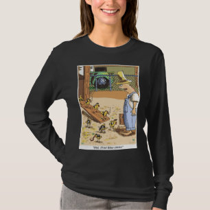 Biker Chicks women black long sleeve shirt