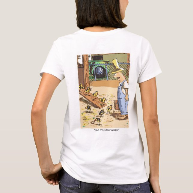 Biker Chicks women T-shirt (Back)