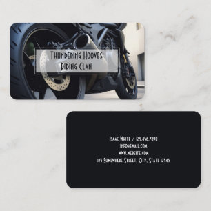 Biker Club Business Card