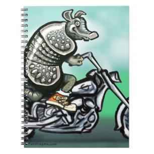 Biker Club Dillo Notebook