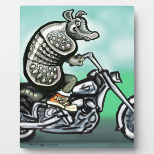 Biker Club Dillo Plaque