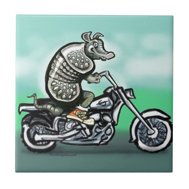 Biker Club Dillo Tile (Front)
