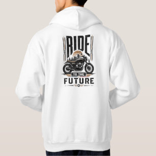 Biker Culture Mountain Wilderness Graphic  Hoodie