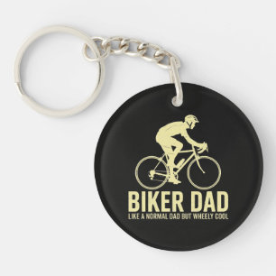 Biker Dad Like A Normal Dad Key Ring