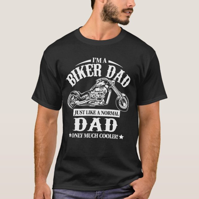 Biker Dad T-Shirt (Front)