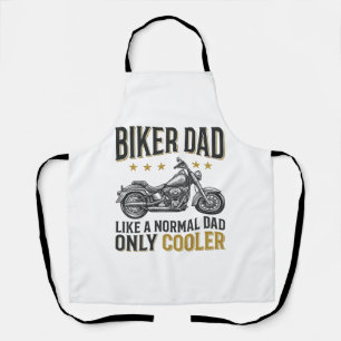 Biker Dad Vintage Motorcycle Quote Shirt_1 Apron