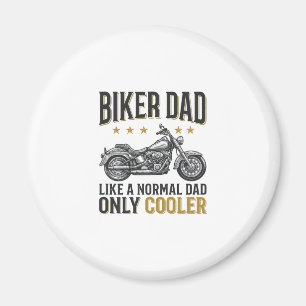 Biker Dad Vintage Motorcycle Quote Shirt_1 Magnet