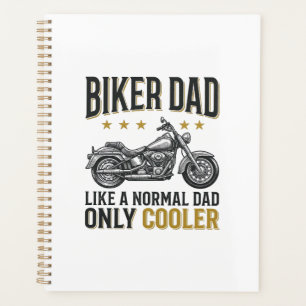 Biker Dad Vintage Motorcycle Quote Shirt_1 Planner
