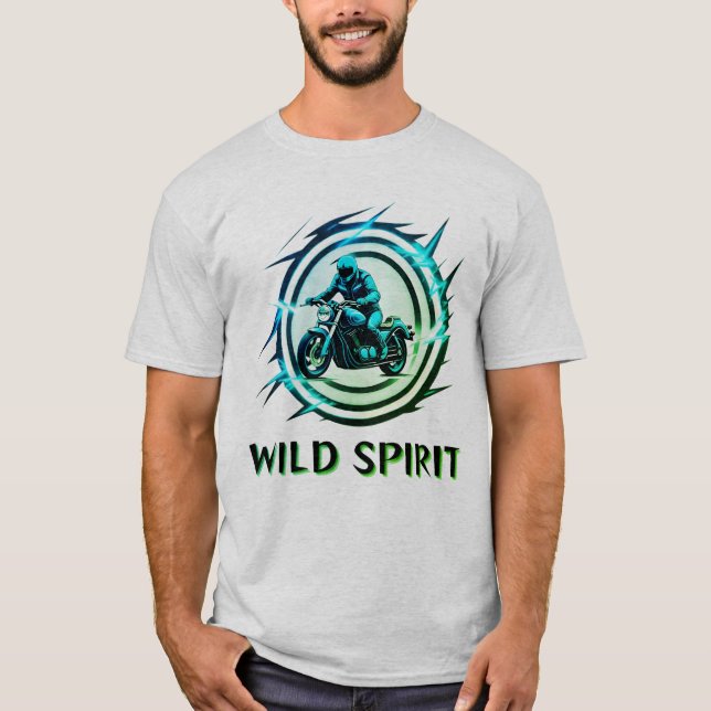 Biker design t-shirt (Front)