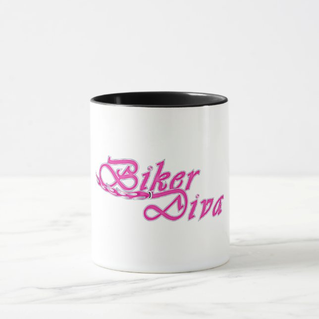 Biker Diva Mug (Center)