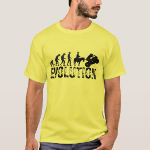 Biker Evolution Code Funny Pun T-Shirt - Cool