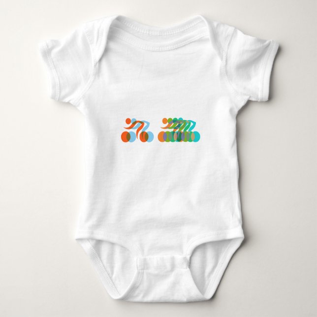 Biker freak baby bodysuit (Front)