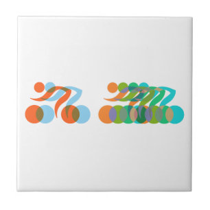Biker freak tile