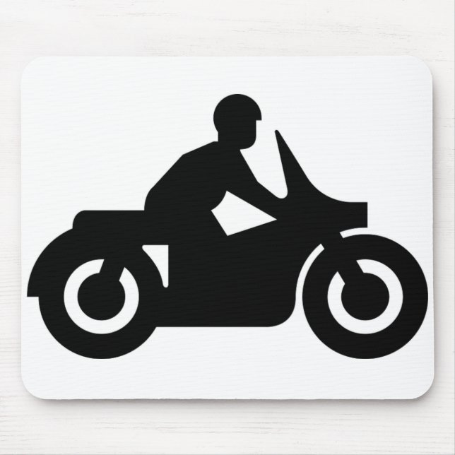 BIKER GUY MOUSE MAT (Front)