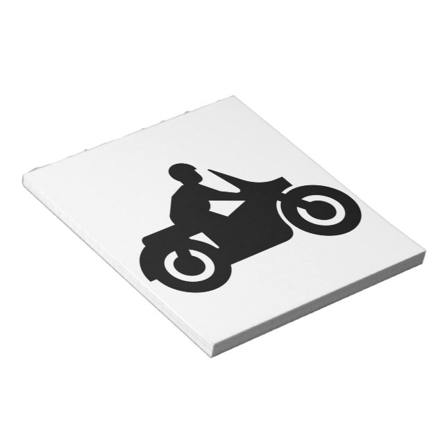 BIKER GUY NOTEPAD (Angled)