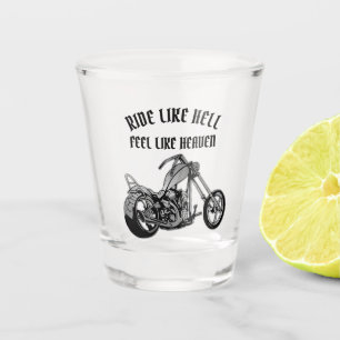 Biker Heaven Shot Glass