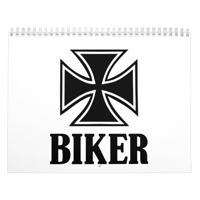 Biker iron cross calendar (Cover)