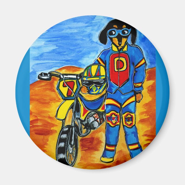 Biker Joanne Magnet (Front)