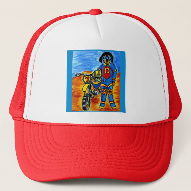 Biker Joanne Trucker Hat (Front)