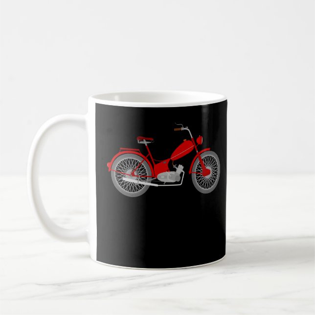 Biker - motorcycle coffee mug (Left)
