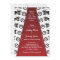 Biker or Motorcycle Red Carpet Wedding Invitation