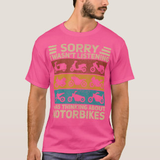 Biker Outfit Motorcycle Rider Funny Motorcycling M T-Shirt