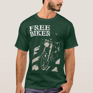 Biker Rocker Motorcycle Bike Biking Racing Motorcy T-Shirt