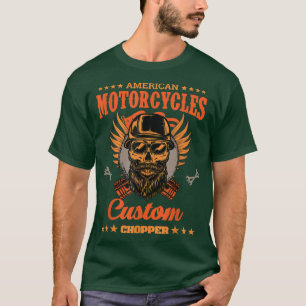 Biker Rocker Motorcycle Bike Biking Racing Motorcy T-Shirt