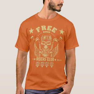 Biker Rocker Motorcycle Bike Biking Racing Motorcy T-Shirt
