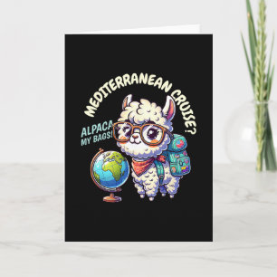 Biker Santa 67 Crew Funny Christmas Leather Jacket Card