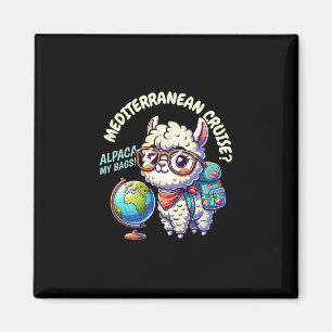 Biker Santa 67 Crew Funny Christmas Leather Jacket Magnet