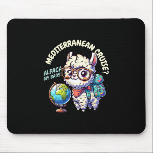 Biker Santa 67 Crew Funny Christmas Leather Jacket Mouse Mat