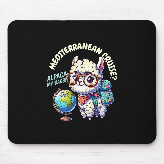 Biker Santa 67 Crew Funny Christmas Leather Jacket Mouse Mat (Front)
