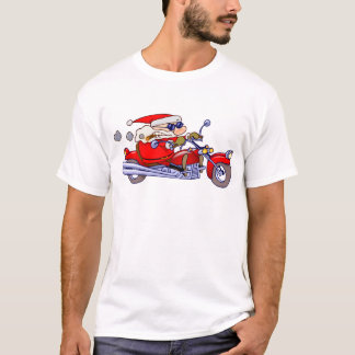 Biker Santa T-Shirt