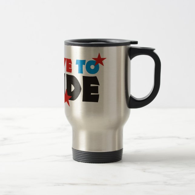 biker travel mug (Right)