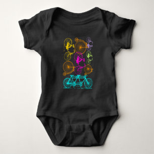 Biker Vintage Bike T-shirt Baby Bodysuit