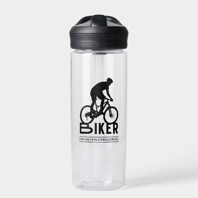 Biker Water Bottle (Front)