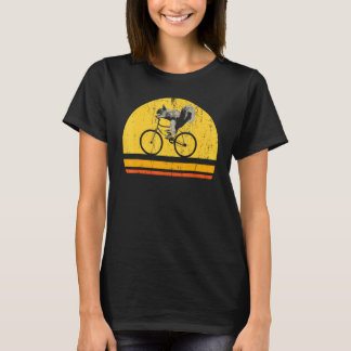 Biker Wildlife Forest Animal Nature Cycling Squirr T-Shirt