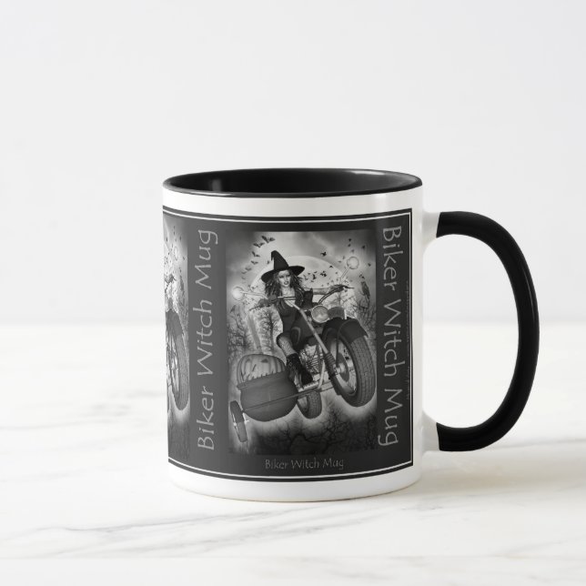 Biker Witch Mug (Right)