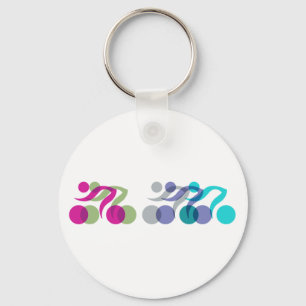 Bikers cool logo key ring